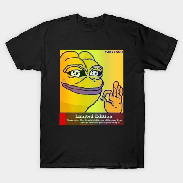 Limited Edition Pepe Frog T-Shirt by PepeFrog